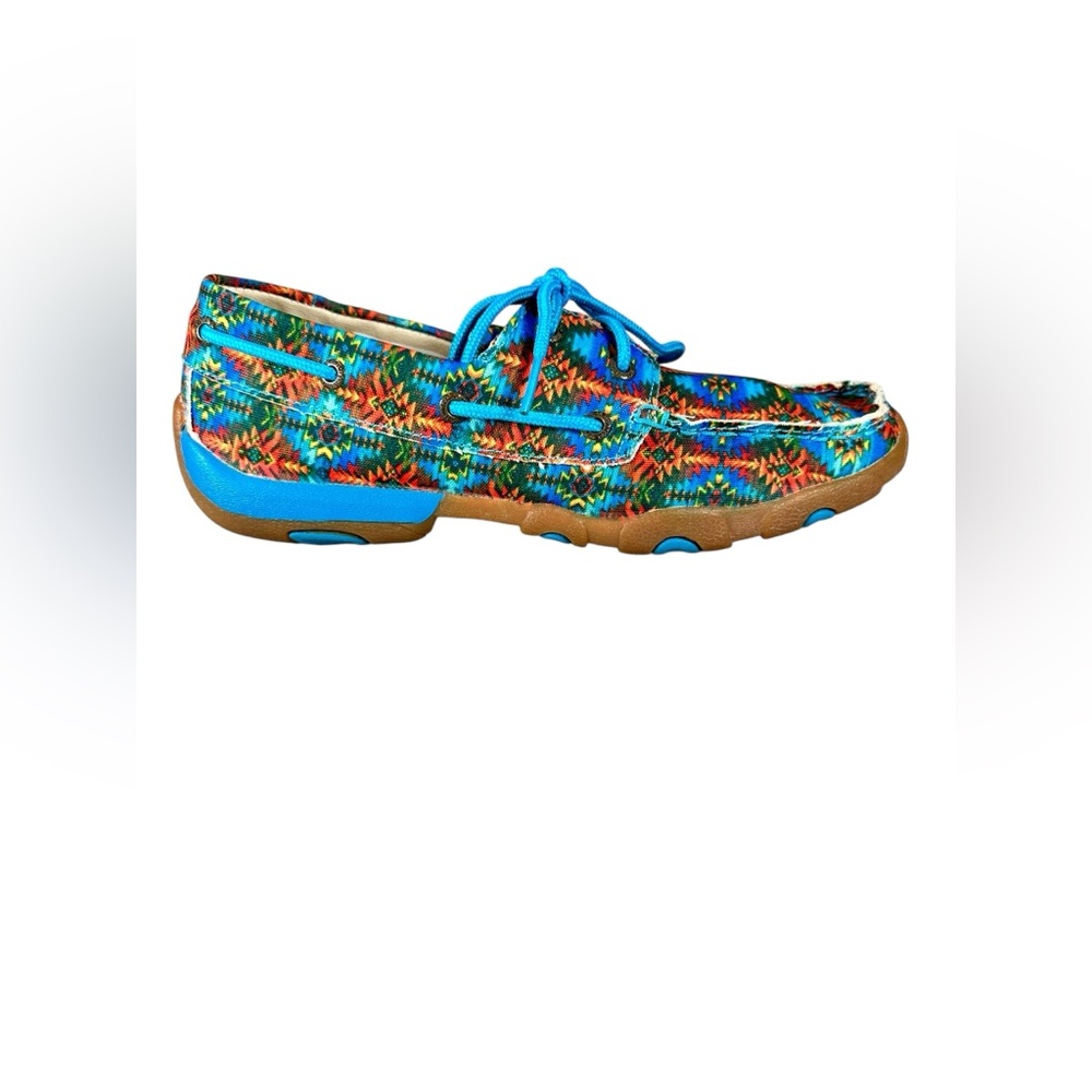 Twisted X Women’s Canvas Mocassin Moc Boat Shoes 8.5 M - Picture 8 of 16